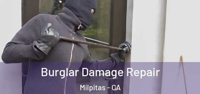  Burglar Damage Repair Milpitas - CA